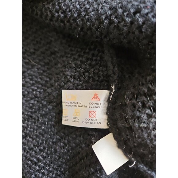 Magnolia Cardigan Womens XL Embellished Sequins Two Button Angora VTG Whimsigoth - Picture 10 of 13